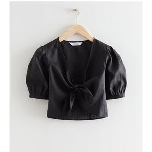 Linen Tie Top &Other Stories